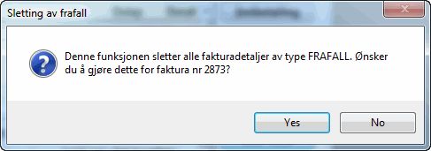Slett frafall