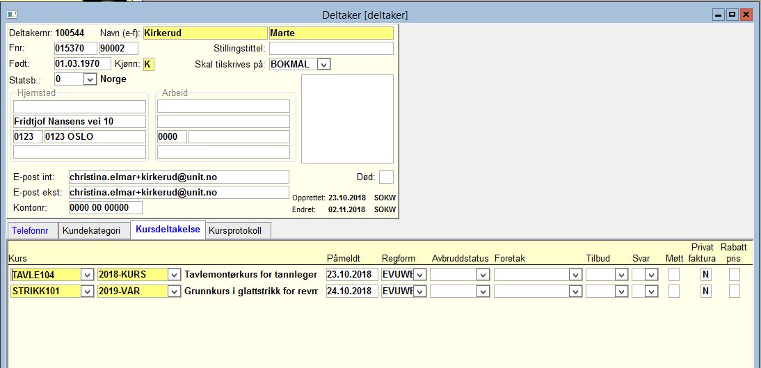 Bildet Deltaker