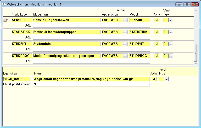 Modulegenskap begr_dager
