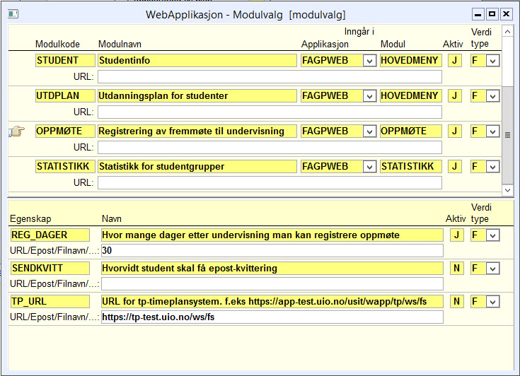 Modulvalg TP_URL