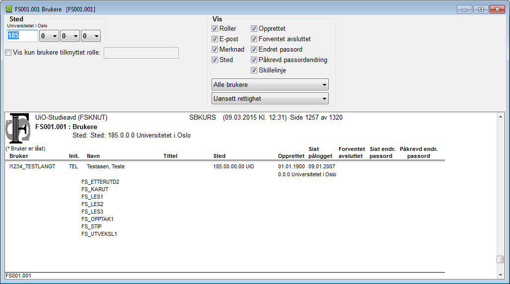 FS001.001 Brukere