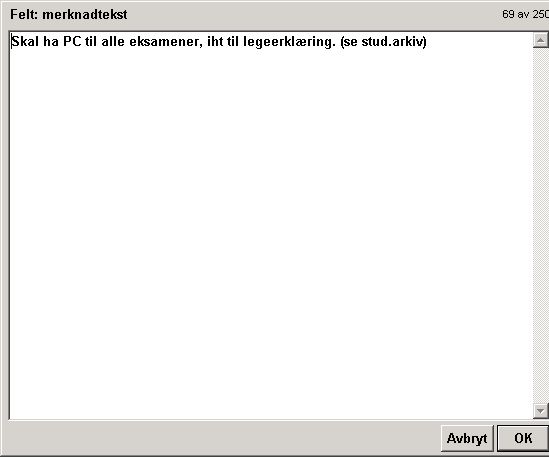 Dialogen Tekstfelt