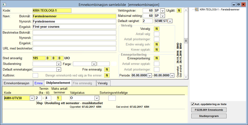 Underbilde Utdplanelement