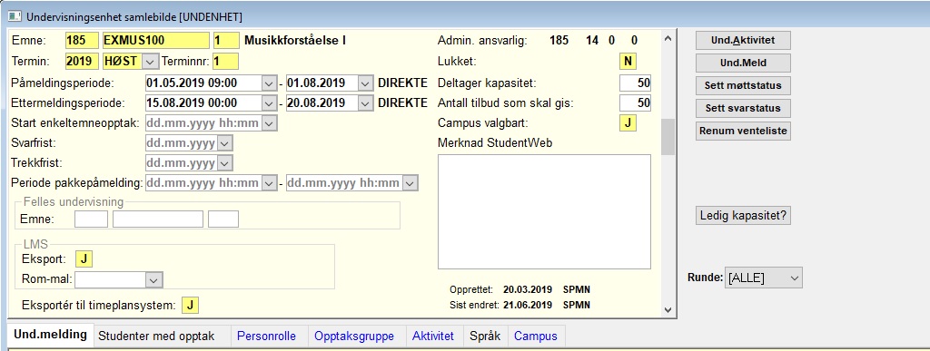 Undervisningsenhet samlebilde - hele